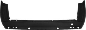 Paraurti Posteriore Nero Porta Basculante Natural Power Con Fori Parkassist