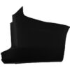 Cantonale Posteriore Destro Nero Porta Battente Con Kit Staffa Passaruota Nera