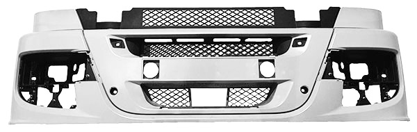 Paraurti Anteriore Con Smalto Bianco Ic 194 Mod. As Con Opt