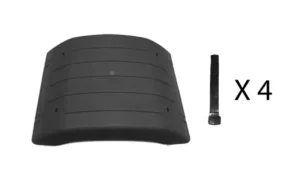 PARAFANGO SUPERIORE RIBASSATO NERO CON KIT TIRANTI 200.12502