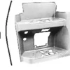 Pedana Sinistra Cabina Stretta Bassa Smalto Bianco Db9147