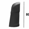 DEVIATORE LATERALE SINISTRO ALTEZZA 80 CM