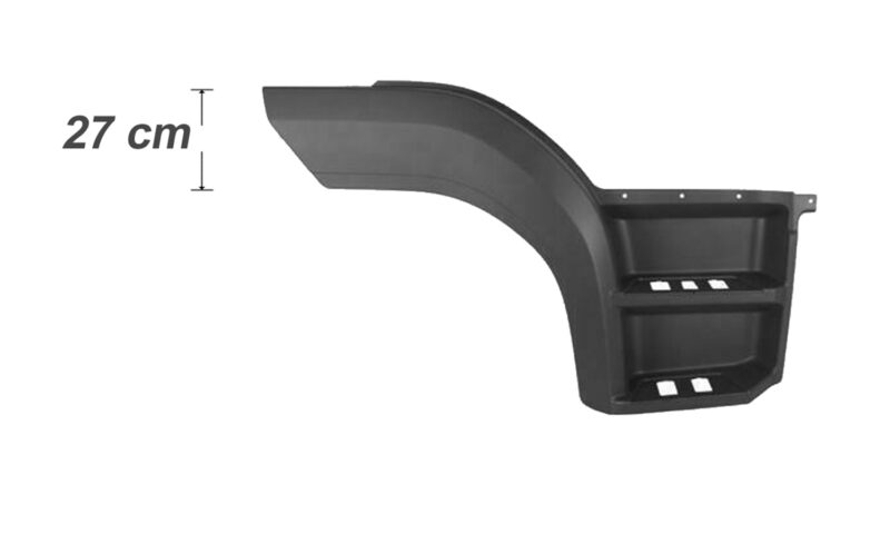 Pedana Parafango Destro Aletta H27Cm
