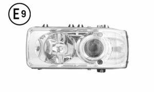 FARO SINISTRO XENO ELETTRICO SENZA MOTORE SENZA LAMPADINA (D2S-H1-PY21W-W5W) OMOLOGATO E9
