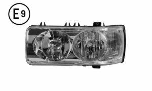 FARO SINISTRO MANUALE-ELETTRICO FRECCIA BIANCA SENZA LAMPADINA (D2S-H1-PY21W-W5W) OMOLOGATO E9