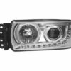 FARO SINISTRO MANUALE CON CENTRALINA SENZA LAMPADINA (H7-H7-LED) OMOLOGATO E9