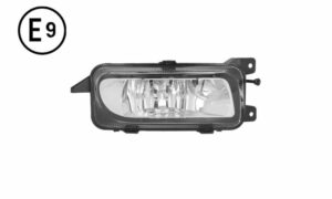 Faro Fendinebbia Destro Senza Lampadina (H3) Omologato E9