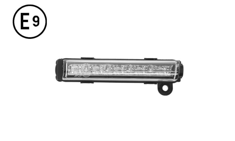 Luce Diurna Led Destra Senza Lampadina (Led) Omologato E9