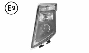 FARO SINISTRO MANUALE HID BASE NERA SENZA LAMPADINA (H7-D2S-PY21W-LED) OMOLOGATO E9