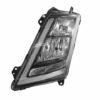 FARO SINISTRO MANUALE BASE NERA SENZA LAMPADINA (H7-H1-PY21W-LED) OMOLOGATO E9