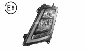FARO SINISTRO MANUALE BASE NERA SENZA LAMPADINA (H7-H1-PY21W-LED) OMOLOGATO E9