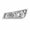 FARO FENDINEBBIA SINISTRO BASE CROMATA CON LUCE PROFONDITA SENZA LAMPADINA (H3-H3) OMOLOGATO E9