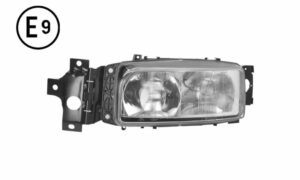 FARO SINISTRO MANUALE-ELETTRICO SENZA LAMPADINA (H12-W5W) OMOLOGATO E9
