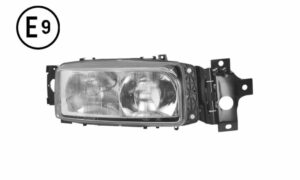FARO DESTRO MANUALE-ELETTRICO SENZA LAMPADINA (H12-W5W) OMOLOGATO E9