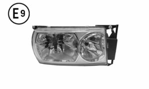 FARO DESTRO MANUALE (24V-H7-D2R-T4W-LHD) OMOLOGATO E9