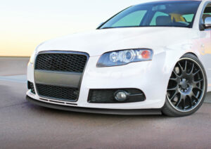 SK-1, Uni-Skirt, spoiler paraurti in gomma - 30+8 mm - immagine 2