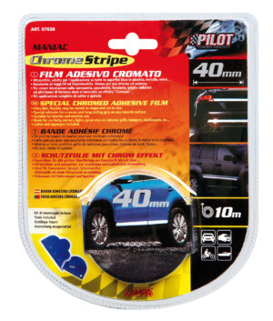 Maniac-Chrome Stripe - 10 m - 40 mm - immagine 2