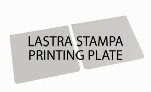 Lastra di stampa per personalizzazione coppie paraspruzzi (riutilizzabile)