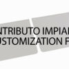 Contributo impianto per personalizzazione coppie paraspruzzi (ogni ristampa)
