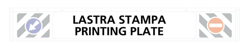 Lastra di stampa per personalizzazione (riutilizzabile)