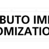 Contributo impianto per personalizzazione (ogni ristampa)