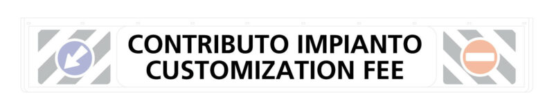 Contributo impianto per personalizzazione (ogni ristampa)