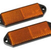 Catarifrangenti rettangolari - 90x35 mm - Arancio