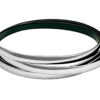 Profilo adesivo cromato - 4 m - 14 mm