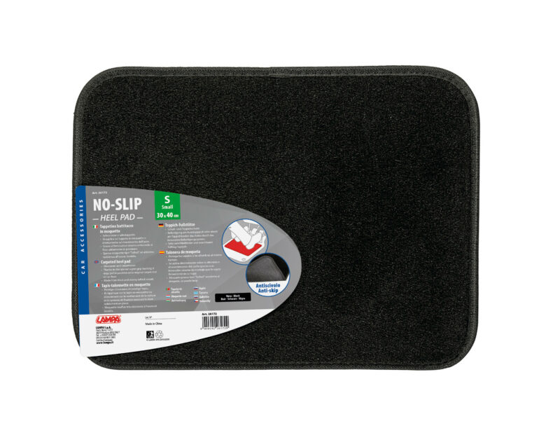 No-Slip, tappetino battitacco in moquette - S - Nero - immagine 5