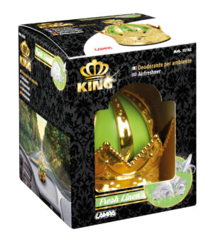 King, deodorante per ambiente, 50 ml - Lino Fresco - immagine 3