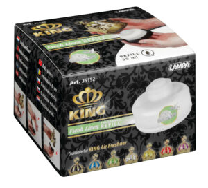 King, deodorante per ambiente, ricarica 50 ml - Lino Fresco - immagine 3