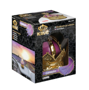 King, deodorante per ambiente, 50 ml - Lavanda - immagine 3