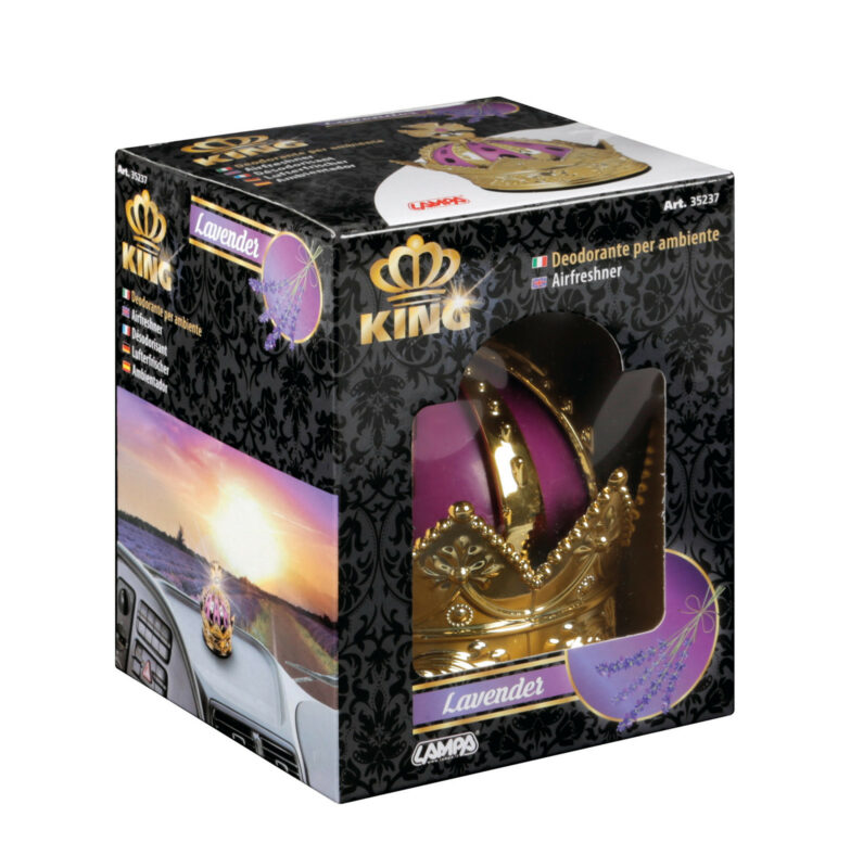 King, deodorante per ambiente, 50 ml - Lavanda - immagine 3