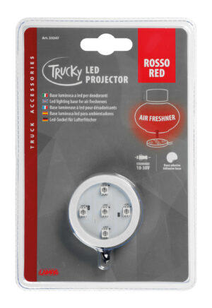 Trucky Led, base luminosa a led, 12/24V - 1 colore (Rosso) - immagine 4
