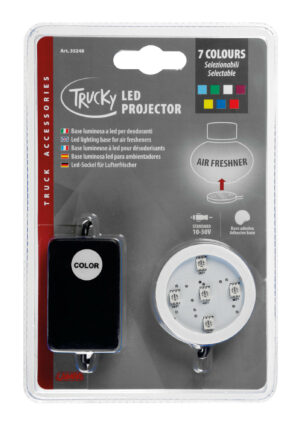 Trucky Led, base luminosa a led, 12/24V - 7 colori - immagine 3