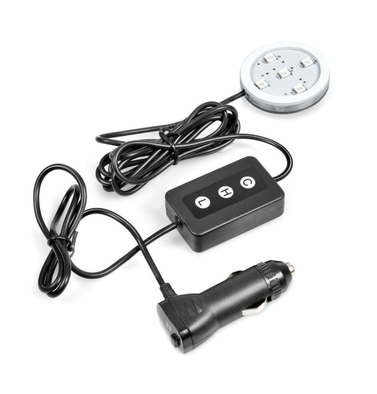 Trucky Led, base luminosa a led, 12/24V - 7 colori con dimmer - immagine 2