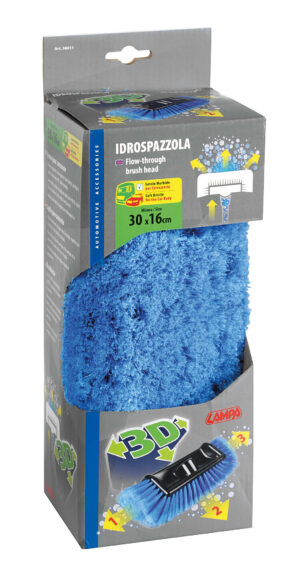 3D, idrospazzola di ricambio, innesto a vite - immagine 3