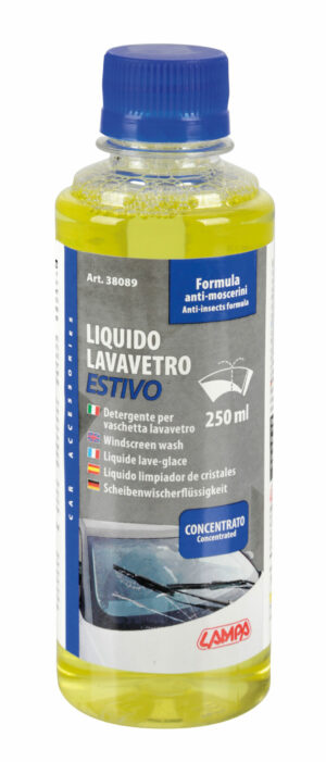 Liquido lavavetro estivo, concentrato - 250 ml