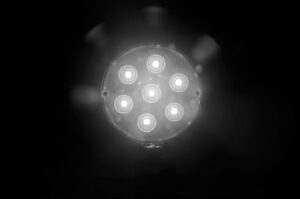 Loki-Led, luce ingombro 14 Led, doppia funzione, 12/24V - Rosso/Bianco - immagine 3