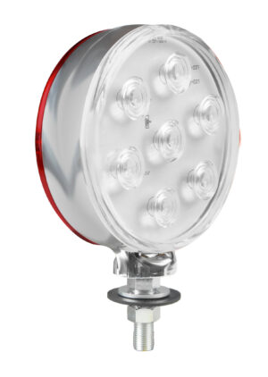 Loki-Led, luce ingombro 14 Led, doppia funzione, 12/24V - Rosso/Bianco