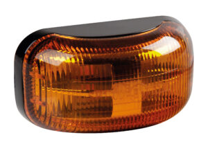 Luce ingombro a 4 Led, montaggio in superficie, 10/30V - Arancio
