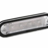 Luce a 4 led, montaggio ad incasso, 12/24V - Arancio