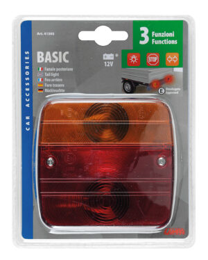 Basic, fanale posteriore 3 funzioni 12V - immagine 4