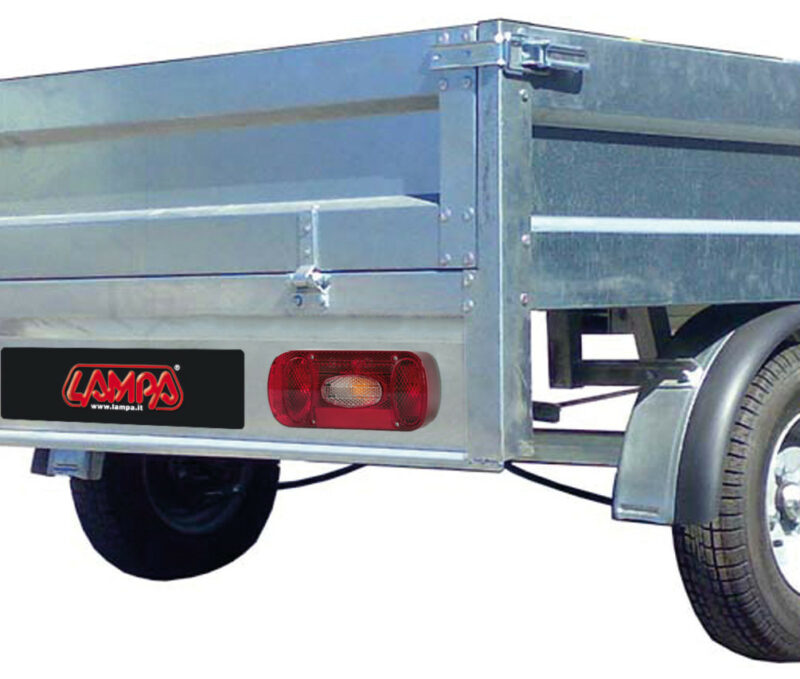 Europa, fanale posteriore 6 funzioni 12V - Destro - immagine 2