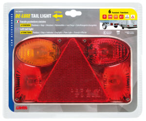 Deluxe, fanale posteriore 6 funzioni 12V - Sinistro - immagine 5