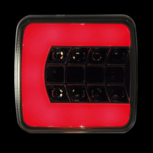 C-Led Look, fanale posteriore Led 4 funzioni, 12/24V - Destro - immagine 3