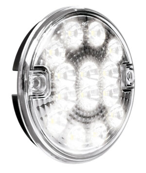 Fanale rotondo retromarcia Led, 12/24V - immagine 2