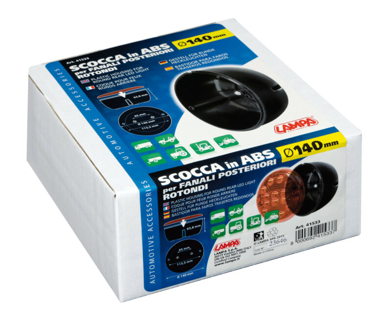 Scocca per fanali rotondi posteriori a Led - immagine 3