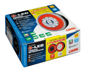 Reversing O-LED, fanale retromarcia e posizione a led, 12/24V - immagine 4