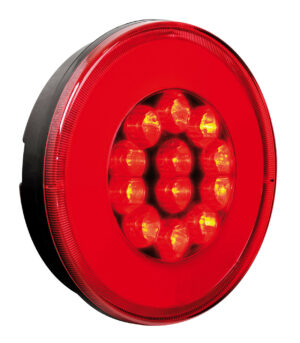 Rear fog O-LED, fanale retronebbia e posizione a led, 12/24V - immagine 2